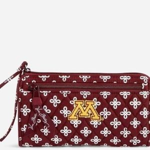 Vera Bradley Front Zip Wristlet Minnesota